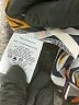 Tory Burch 100% Cotton Argyle Brown Ivory Short Sleeve Button-Down Shirt Size 6 - photo 7