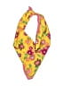 Zara Floral Yellow Scarf One size - photo 1