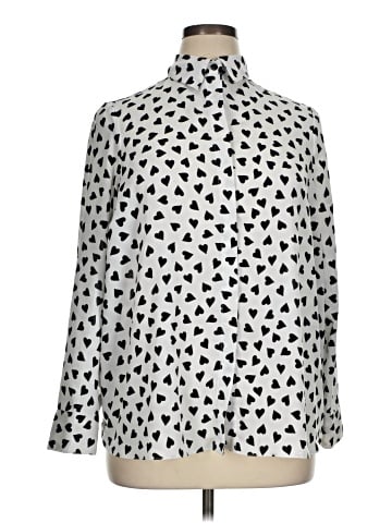 ASOS Curve Long Sleeve Blouse (view 1)