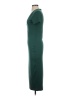 Unbranded Solid Green Casual Dress Size S - photo 5