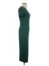 Unbranded Solid Green Casual Dress Size S - photo 4