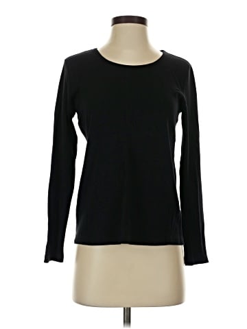 Karen Scott Long Sleeve Top (view 1)