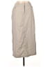 Christopher & Banks Solid Tan Casual Skirt Size 10 - photo 1