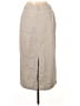 Christopher & Banks Solid Tan Casual Skirt Size 10 - photo 2
