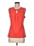 Ann Taylor Orange Sleeveless Blouse Size M (petite) - photo 1