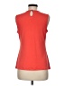 Ann Taylor Orange Sleeveless Blouse Size M (petite) - photo 2