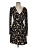 Nine West Animal Print Gold Cocktail Dress Size S - photo 1