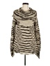 RXB Animal Print Brown Pullover Sweater Size M - photo 1