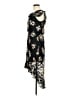 Lorena Rose Floral Black Casual Dress Size M - photo 5