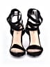 Just Fab Black Sandals Size 7 1/2 - photo 2