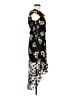 Lorena Rose Floral Black Casual Dress Size M - photo 4