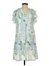Assorted Brands 100% Polyester Blue Casual Dress Size S - photo 1