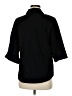 Chico's Black 3/4 Sleeve Button-Down Shirt Size Med Petite (1) - photo 2