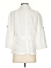 Chico's Ivory 3/4 Sleeve Button-Down Shirt Size Sm (0) - photo 2