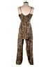 Moon River Animal Print Brown Jumpsuit Size M - photo 2