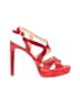 Vince Camuto Color Block Red Heels Size 7 - photo 1