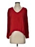 Zara Red Long Sleeve Blouse Size S - photo 1