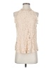 Halife Ivory Sleeveless Blouse Size S - photo 1