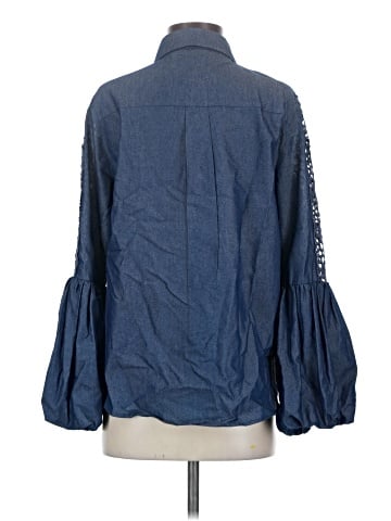 CQ by CQ 3/4 Sleeve Button-Down Shirt (view 2)