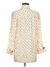 Chico's 100% Rayon Polka Dots Ivory 3/4 Sleeve Blouse Size M - photo 2