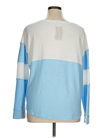 Blue Rain Pullover Sweater (view 2)