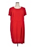 DKNYC Solid Red Casual Dress Size 4 - photo 1