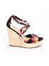 Shoedazzle Tropical Orange Wedges Size 7 1/2 - photo 1