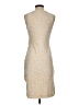 Nine West Metallic Gold Cocktail Dress Size S - photo 2