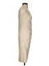 Nine West Metallic Gold Cocktail Dress Size S - photo 4