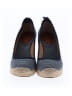 J.Crew Stripes Blue Wedges Size 8 - photo 2