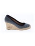 J.Crew Stripes Blue Wedges Size 8 - photo 1
