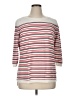 Talbots Stripes White Pullover Sweater Size 1X - photo 1