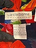 Liz Claiborne Collection 100% Polyester Floral Blue Long Sleeve Blouse Size 4 - photo 7