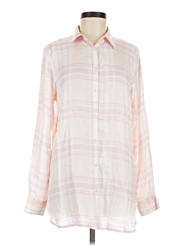 Lauren by Ralph Lauren Long Sleeve Button-Down Shirt (view 1)