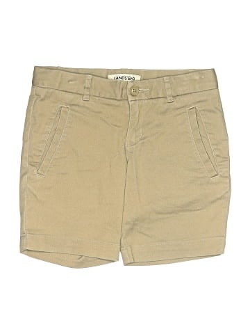 Lands' End Khaki Shorts (view 1)