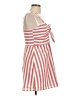 Fore Stripes Red Cocktail Dress Size L - photo 4