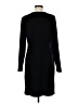 Lands' End Solid Black Casual Dress Size M - photo 2