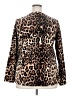 White Stag Animal Print Brown Pullover Sweater Size 20 - photo 2
