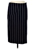 Ann Taylor Stripes Black Formal Skirt Size M - photo 1