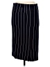Ann Taylor Stripes Black Formal Skirt Size M - photo 2