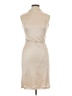 Chesley Solid Tan Cocktail Dress Size L - photo 1