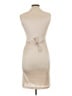 Chesley Solid Tan Cocktail Dress Size L - photo 2