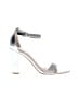 Bamboo Silver Heels Size 10 - photo 1