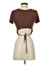 PacSun Brown Short Sleeve Turtleneck Size XS - photo 2