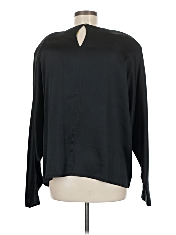 Robinson's Long Sleeve Silk Top (view 2)