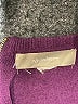 Ply Cashmere Color Block Burgundy Pullover Sweater One size - photo 7