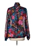 Teddi Floral Teal Long Sleeve Blouse Size L (estimated) - photo 2