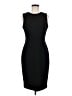Calvin Klein Solid Black Cocktail Dress Size 8 - photo 1