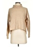 J.Crew 100% Cotton Solid Tan Turtleneck Sweater Size S - photo 1