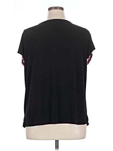 Worthington Short Sleeve Blouse (view 2)
